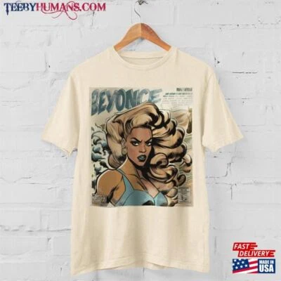 $16.14 • Buy Beyonce Comic V8 Shirt Style Hip Hop 90S Retro Shirt Unisex Men Women KV9871