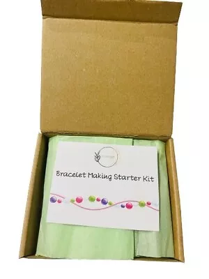 £2.99 • Buy Bracelet Making Starter Kit Arts Craft Hobbies Diy Keyring  Free Postage