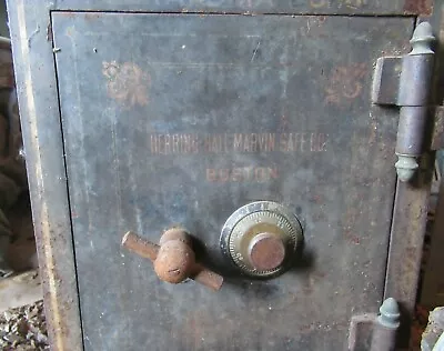 Herring-Hall-Marvin Safe Co Floor Safe From Circa 1920 In Boston 20  X 17  X 16  • $600