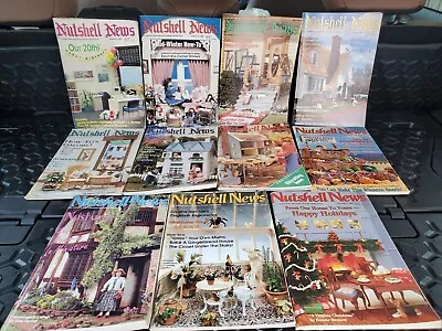 Lot Of 11 - 1990 Nutshell News Miniature Collectors - 11 Issues • $17.24