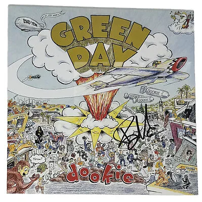 Billie Joe Armstrong Signed Autograph Green Day Dookie Vinyl Record LP BAS COA • $699.99