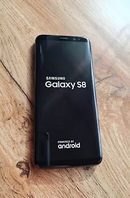 Samsung Galaxy S8 SM-G950F - 64GB Midnight Black ( Unlocked ) • £74.99