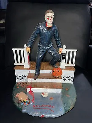 Halloween Michael Myers 1:8  Light-Up Model Kit Moebius Built Painted Rare • $42