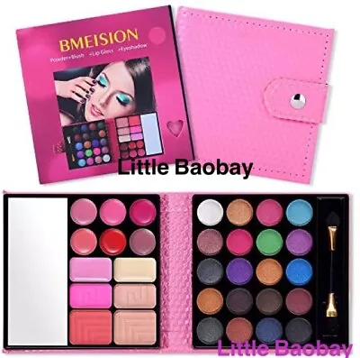 Girls Princess Pretty Makeup Set Pink Sparkling Make Up Kid Children Kit Gift UK • £6.77