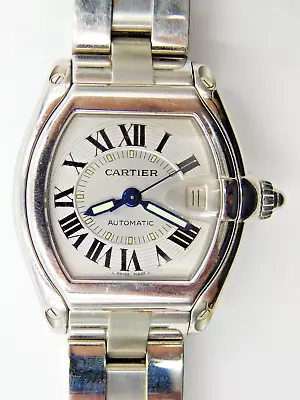 $2899.99 • Buy Mens Cartier Roadster 3110 Automatic Wristwatch W/ Original Box & Paperwork