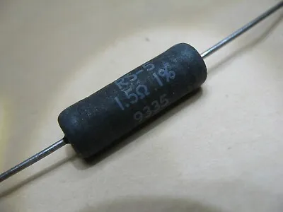 Qty. 15 Dale Vishay RS-5 1.5 Ohms 1% 5 Watt Resistors • $10