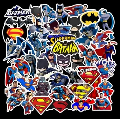 10 PCS DC Batman Superman Stickers BRAND NEW • $2.99