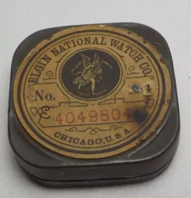 Vintage Elgin National Pocket Watch Movement Holder 4049804 • $5.87