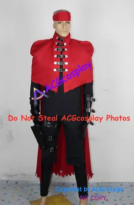 Final Fantasy VII 7 Vincent Valentine Cosplay Costume • $112.99