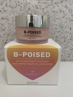 $19.99 • Buy Maelys B-POISED Neck & Decollete Firming Cream 1.7oz NEW !