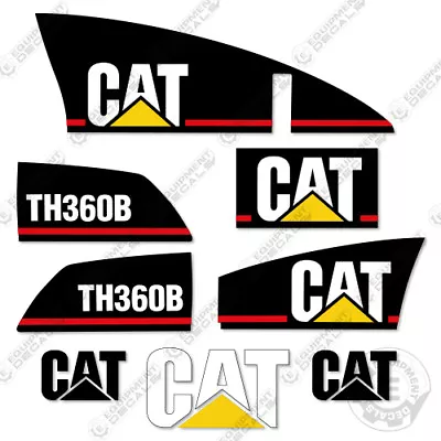 Fits Caterpillar TH360B Decals Reproduction Telescopic Forklift Equipment Decals • $194.95