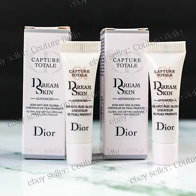 2 Dior Dreamskin Advanced Age Defying Perfect Skincare Deluxe Travel 3ml X2 =6ml • $11