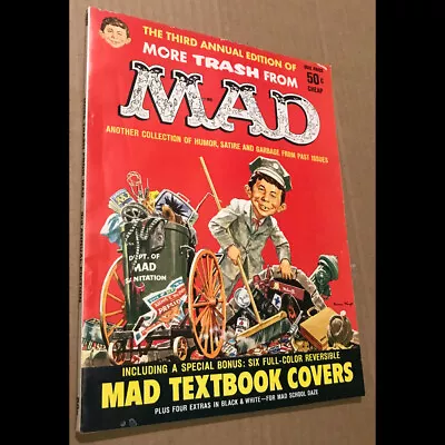 Orig 1960 3rd Annual More Trash From MAD MAGAZINE Lightly Read W/attached Insert • $99.99