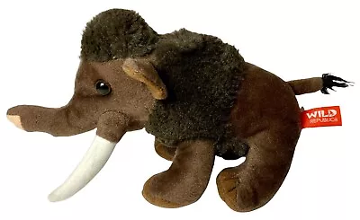 Wild Republic - Wooly Mammoth - Brown Tusks Plush Stuffed Animal 8” • $6.96