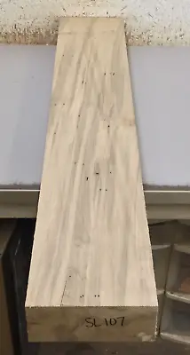 SL107) Maple Lumber (36  X 6.5 ) Slab 2 7/8  Thick Kiln Dried Wood (defects) • $49