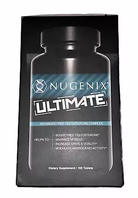 Nugenix Ultimate Dietary Supplement 100 Tablets EXP:  05/2025 • $23.95