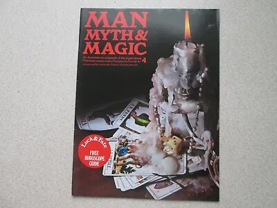 Man Myth And Magic Magazine Issue Number 4 Yes Early Issue 4 Issue Circa 1970 • £17
