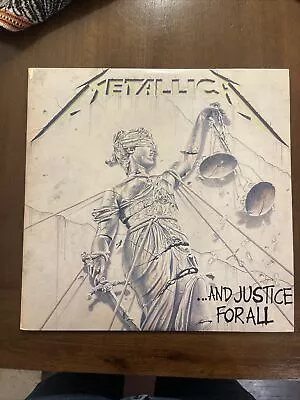 Metallica And Justice For All Vinyl  60812-1 Original FIRST Pressing 1988 Clean • $189