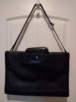 $169 • Buy Vtg Goldpfeil Sport   Near Perfect  Leather Briefcase, Handles And Strap !