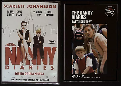 NANNY DIARIES DVD+Book English Learning For SPANISH/CASTELLANO Speakers Intr-Adv • £7.95