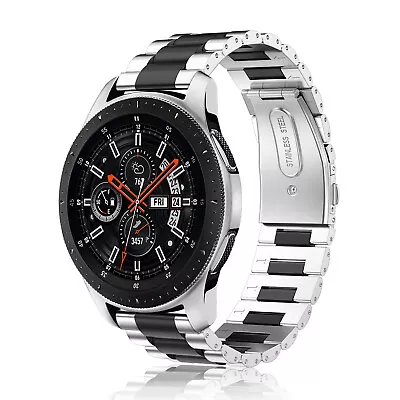 For Samsung Galaxy Watch 46mm 42mm 41/45 Bands Stainless Steel Replacement Strap • $16.99