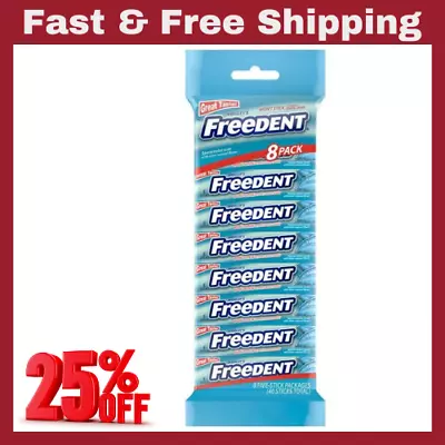 Freedent Spearmint Chewing Gum - 5 Stick  (Pack Of 8) • $7.49