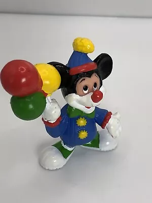 Disney Mickey Mouse Figure Clown Balloons Topper Pvc 2” • $5.99