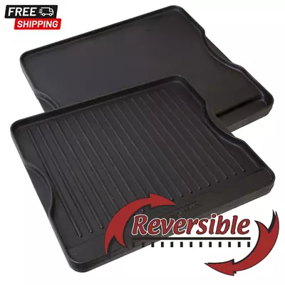 US Cast Iron Reversible Griddle And Grill Cook Top CGG16B • $33.49