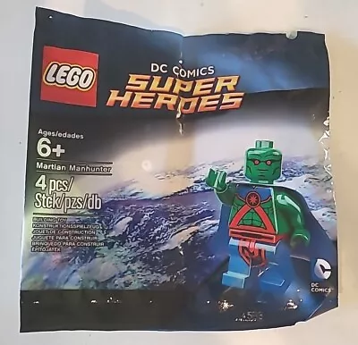 LEGO DC Super Heroes: Martian Manhunter Minifigure (5002126) Factory Sealed Bag • $10.50