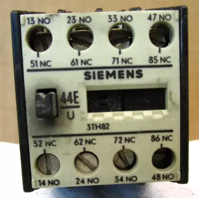 Siemens 3TH82 93-0A VDE 0660  IEC337  BS4794  47147LR • $25