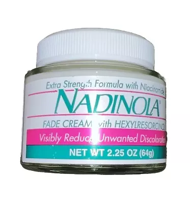 Nadinola Skin Discoloration Cream Extra Strength Formula 2.25oz NEW! NO BOX • $69.95