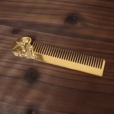 Metal Alloy Skull Artisan Pocket Comb，Small And Practical CombHairstylist Comb • $11.50