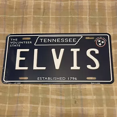 Tennessee State Elvis Metal Auto Tag License Plate (new) • $13.49