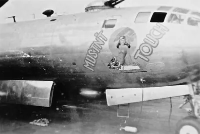  USAAF B29 Bomber Nose Art Mustn't Touch  WW2 WWII 4x6 • $5.39