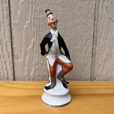 Vintage Ceramic Clown Figurine 6.5  • $8.20