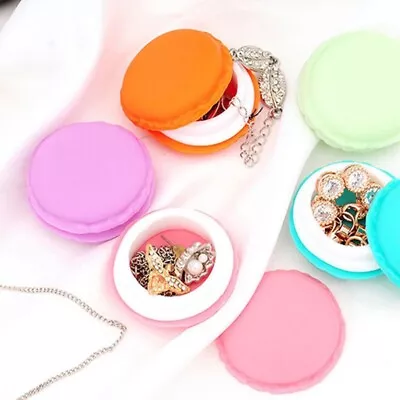 Macaroon Jewellery Box Keepsake Gift Pill Ring Earrings Necklace Christmas Gift • £3.30