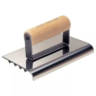 Kraft Tool Safety Step Edger & Groover Stainless Steel  • $16.80