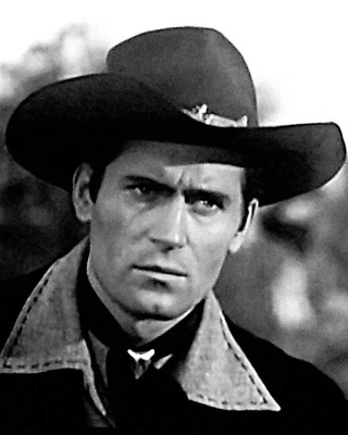 $9.75 • Buy Clint Walker In Black Jacket And Western Hat As Cheyenne 8x10 Inch Photo
