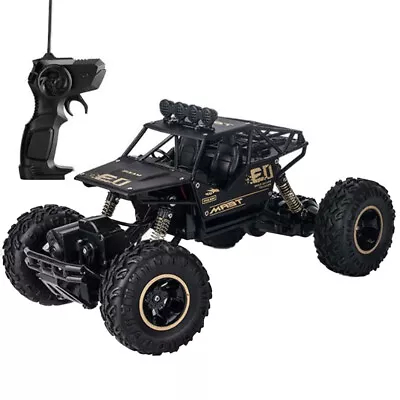 Large Remote Control RC Cars Big Wheel Car Monster Truck 4WD Kid Toy Electric UK • £15.65