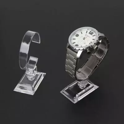£2.84 • Buy 1Pc Clear Acrylic Bracelet Watch Display Holder Stand Rack Retail Shop Showcase