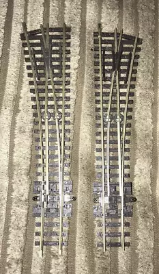 2 X PECO Streamline N GAUGE Points MODEL Railway 120MM Stream LINE Lot 2 • £7