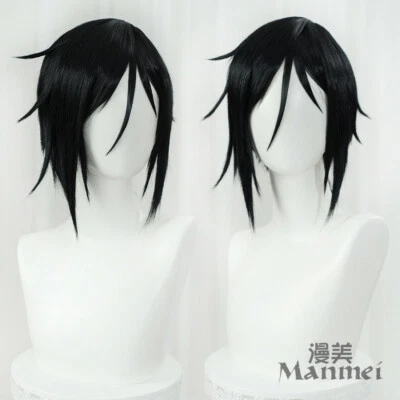 $25.99 • Buy Black Butler Sebastian·Michaelis Cosplay Hair Synthetic Wig Halloween Party Wig