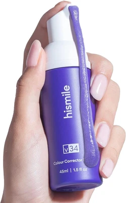$24.48 • Buy Hismile V34 Foam Colour Corrector Purple Teeth Whitening Tooth Stain Removal