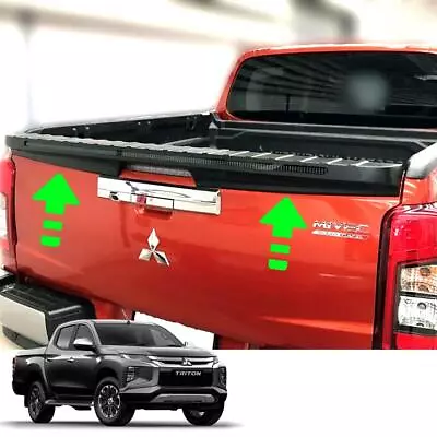 Rear Spoiler Tailgate Cap LED Black For Mitsubishi Triton L200 2019-2022 • $205.88