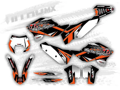 NitroMX Graphic Kit For KTM EXC EXC-F 125 250 300 450 530 2008 2009 2010 2011 • $148.46