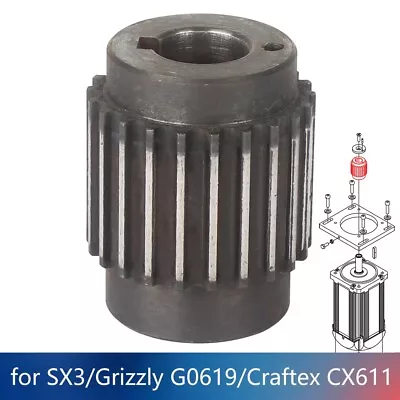 Mini Mill Motor Tming Pulley For SIEG SX3/Grizzly G0619/JMD-3S/Craftex CX611 • $45.44