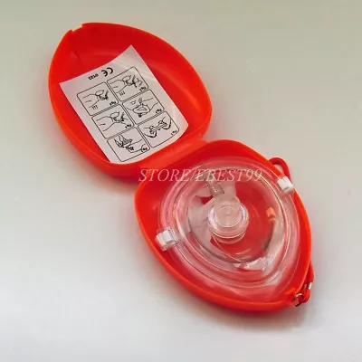 1 X CPR Face Shield Keychain CPR Face Shield With Filter First Aid Resus Shield  • £7.19