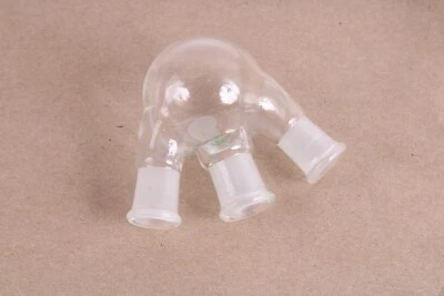 $13.99 • Buy Chemglass Flask Round Bottom 50mL Heavy Wall 14/20 3-Neck 20 Degree CG-1524-A-05