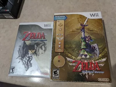 The Legend Of Zelda: Skyward Sword Remote Bundle + Twilight Princess  • $129.99