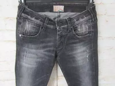 Womens Met Distressed Stretch Skinny Leg Jeans W 26  L 31  / Gp03105 • $9.88